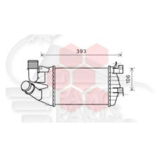 ECHANGEUR 1.9 CDTI 262 X 180 X 62 pour OPEL ZAFIRA