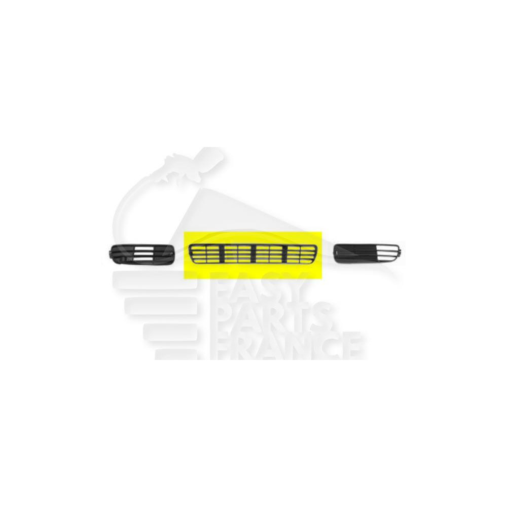 GRILLE DE PARE-CHOC AVANT CENTRALE pour AUDI 80