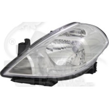 PHARE OPTIQUE GAUCHE H4 ÉLECTRIQUE SANS MOTEUR pour NISSAN TIIDA