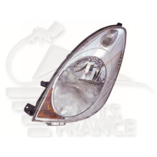 PHARE OPTIQUE GAUCHE H4 ÉLECTRIQUE AVEC MOTEUR pour NISSAN NOTE