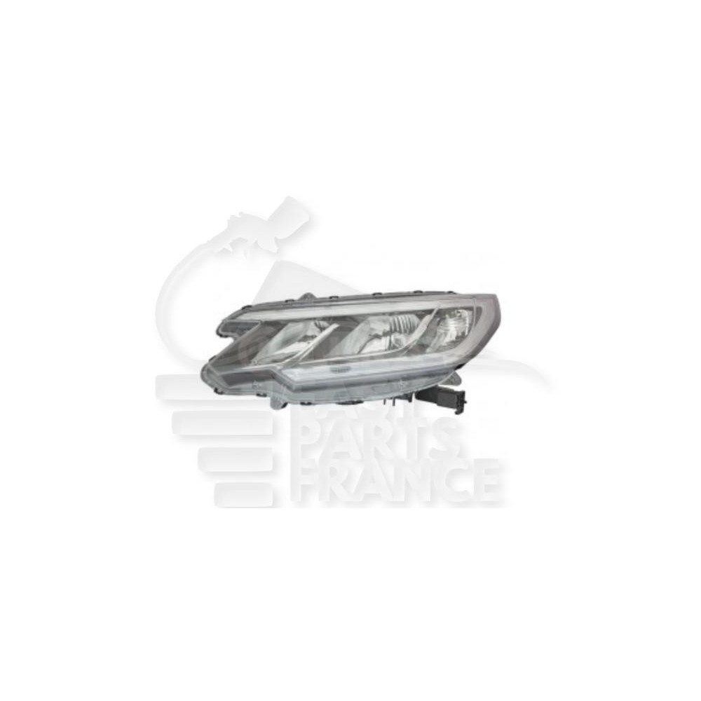 PHARE OPTIQUE GAUCHE HB3+H11 ÉLECTRIQUE AVEC MOTEUR LED pour HONDA CRV