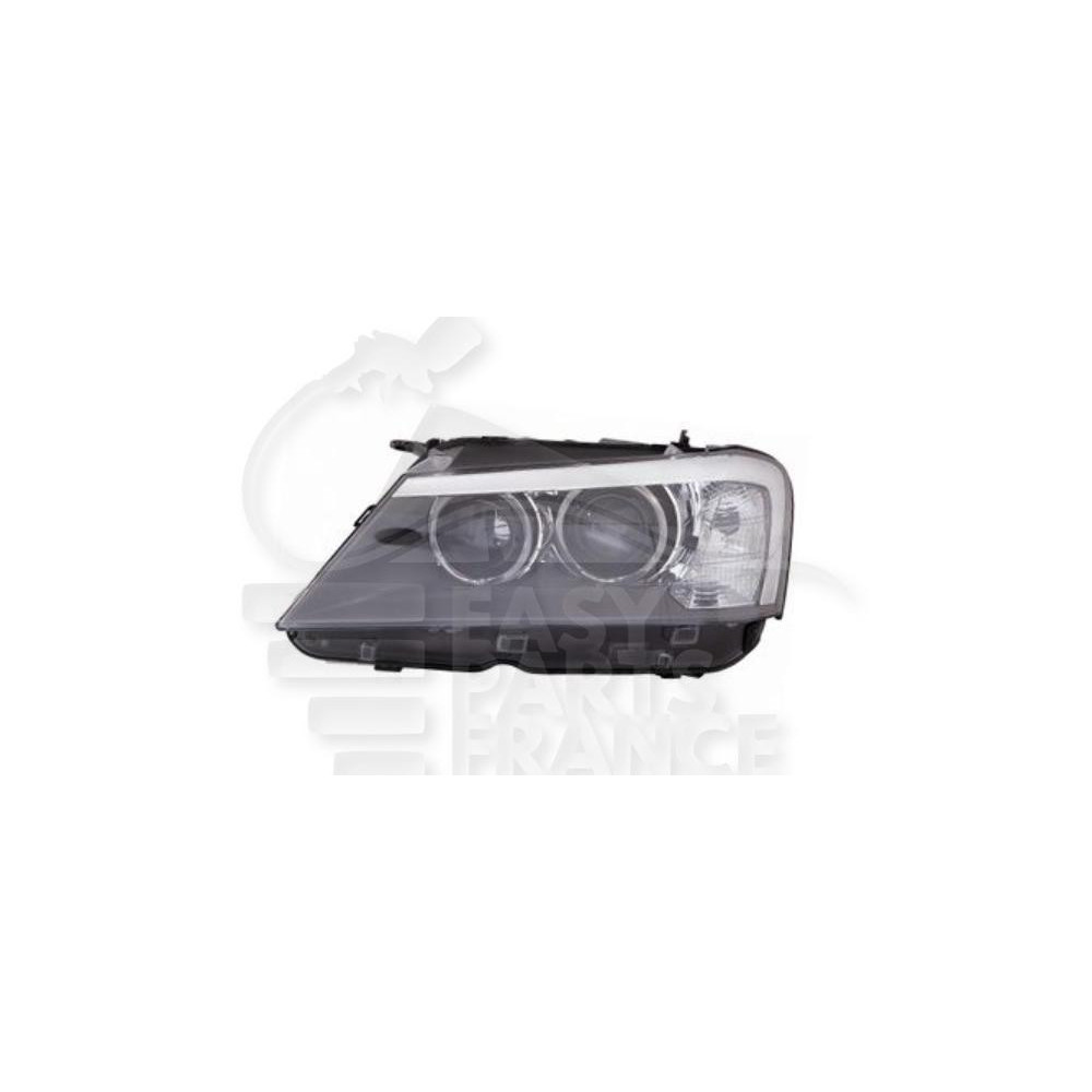 PHARE OPTIQUE GAUCHE D1S LED ÉLECTRIQUE AVEC MOTEUR pour BMW X3