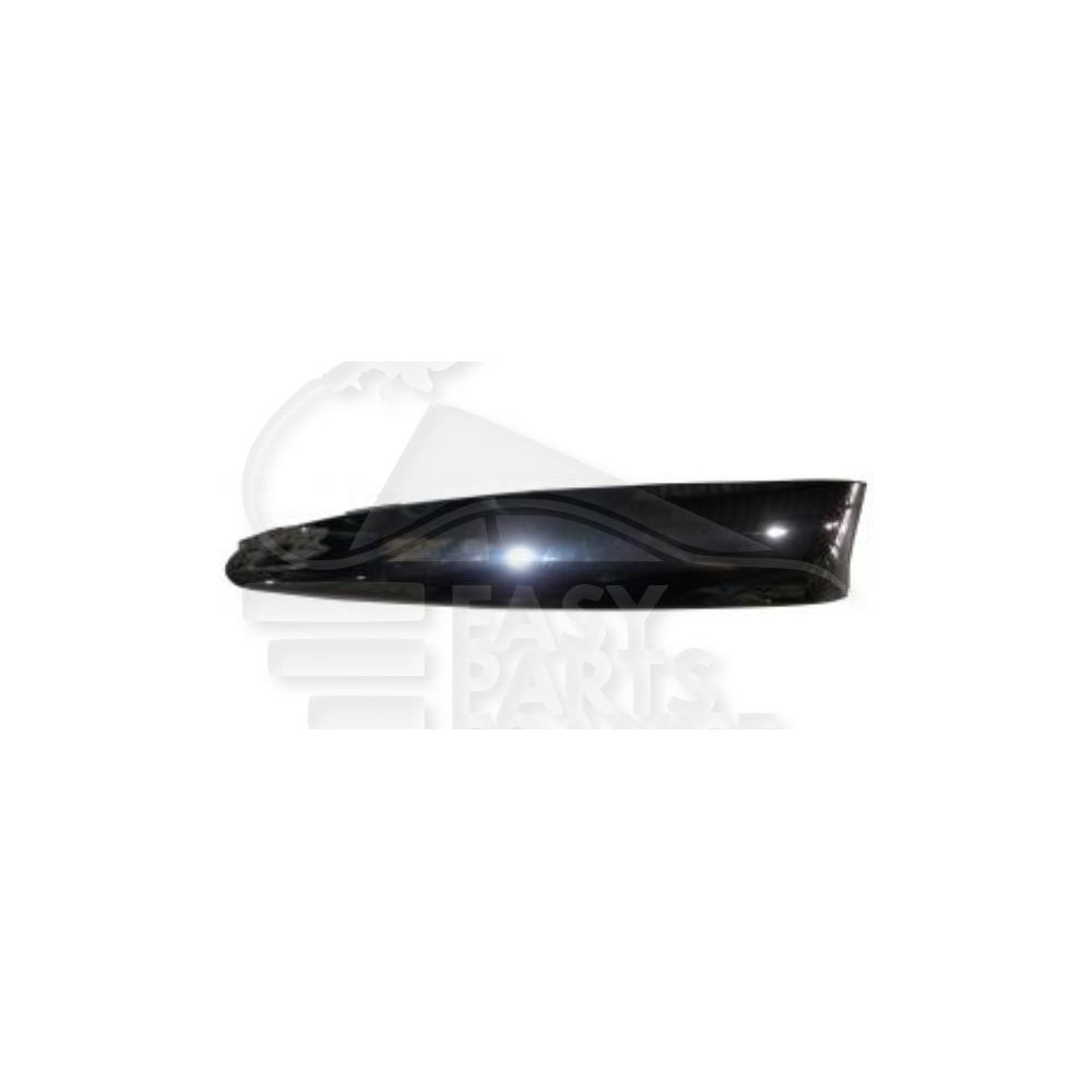 MOULURE DE PARE-CHOC AVANT-GAUCHE CHROMEE MODÈLE LOUNGE pour FIAT 500