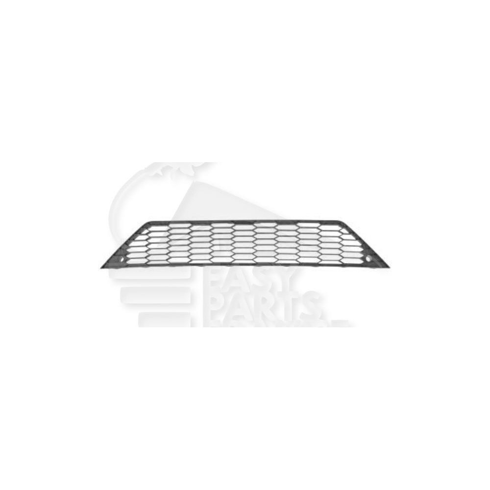 GRILLE DE PARE-CHOC AVANT CENTRELA NOIRE INFÉRIEUR pour SEAT LEON