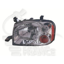 PHARE OPTIQUE GAUCHE H4 MANUEL pour NISSAN NAVARA