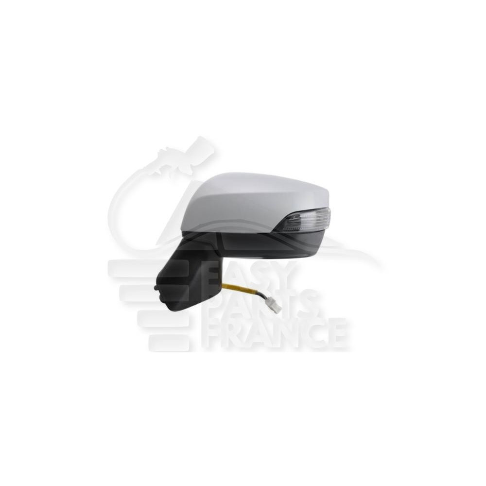 RÉTROVISEUR GAUCHE ÉLECTRIQUE CHAUFFANT A PEINDRE RABATTABLE ÉLECTRIQUEMENT AVEC FEU 9 PINS pour SUBARU OUTBACK