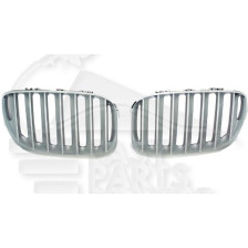 GRILLE DE CALANDRE CHROMEE AVD 