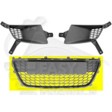 GRILLE DE PC AV CENTRALE NOIRE 