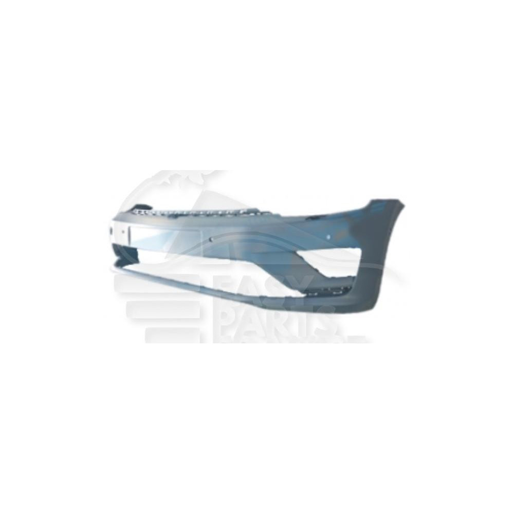 PARE-CHOC AVANT A PEINDRE AVEC LAVE PHARE & PACKONTROL - SANS EMPLACEMENT CAMERA pour VOLKSWAGEN GOLF