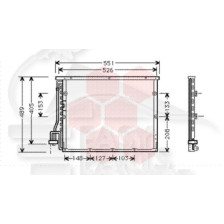 CONDENSEUR TT TYPES SAUF 325 TDS/M3 465 X 445 X 22 