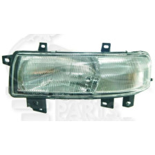 PHARE OPTIQUE GAUCHE H4 ÉLECTRIQUE SANS MOTEUR pour RENAULT MASTER