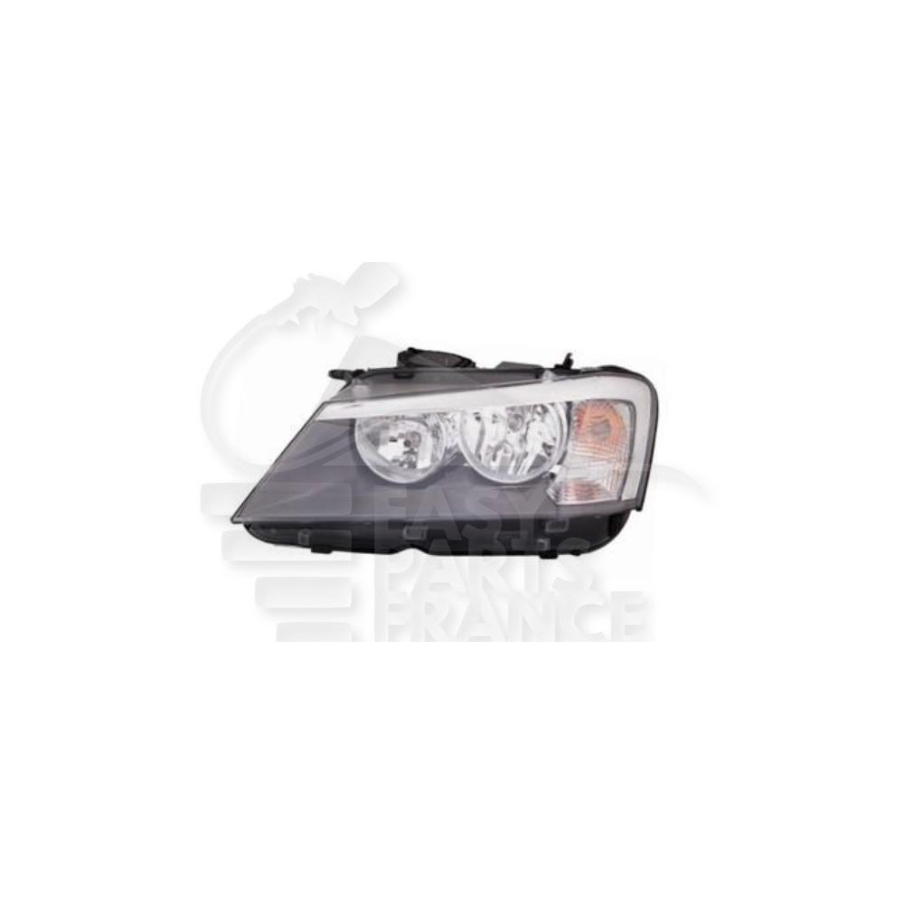 PHARE OPTIQUE GAUCHE H7+H7 ÉLECTRIQUE AVEC MOTEUR pour BMW X3