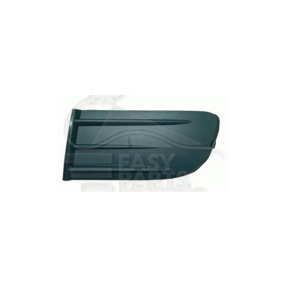 GRILLE DE PARE-CHOC AVANT-GAUCHE EXTÉRIEUR NOIRE pour SKODA OCTAVIA