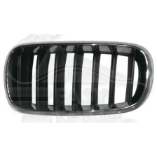 GRILLE DE CALANDRE GAUCHE CHROMEE/NOIRE pour BMW X6