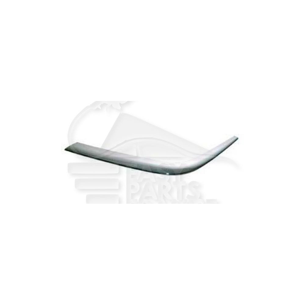 CHROME DE PARE-CHOC AVANT-GAUCHE 07/97 - - pour MERCEDES CLASSE C - W202