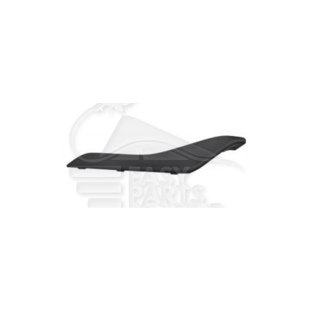 SPOILER DE PARE-CHOC AVANT-DROIT NOIR pour VOLVO XC 60