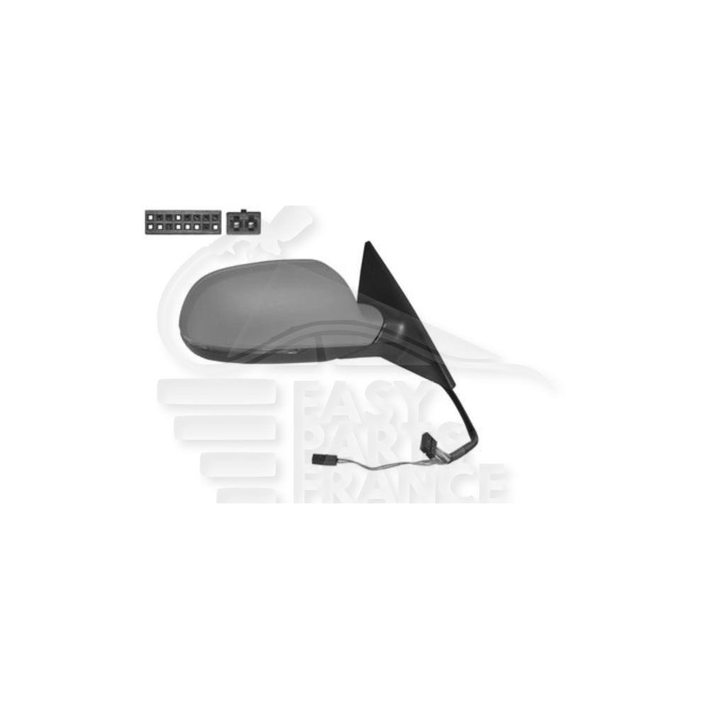 RÉTROVISEUR DROIT ÉLECTRIQUE A PEINDRE 10 PINS pour AUDI A5