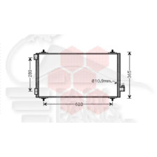 CONDENSEUR 2.2 HDI 670 X 350 X 16 