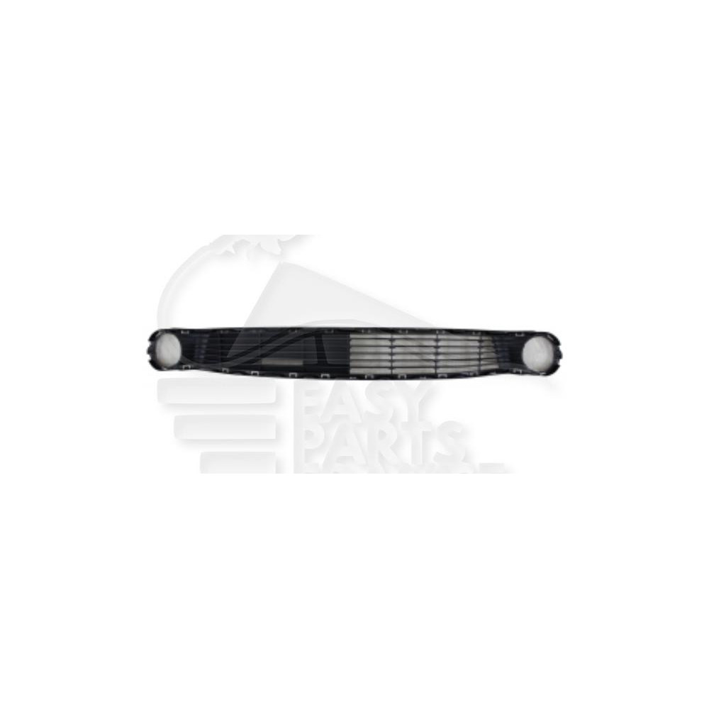 GRILLE CENTRALE DE PARE-CHOC AVANT INFÉRIEUR AVEC EMPLACEMENT ANTI-BROUILLARD pour TOYOTA AYGO