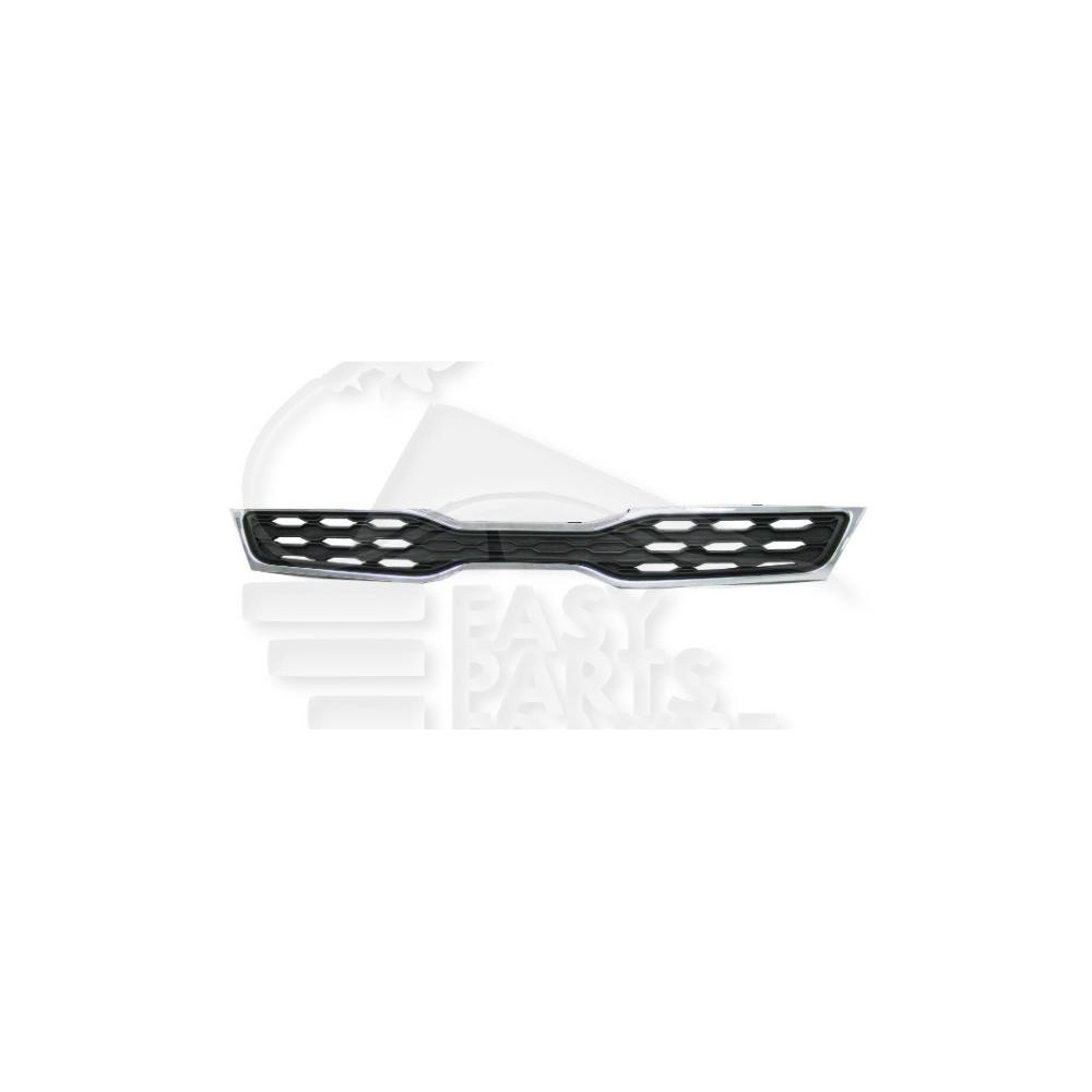 GRILLE DE CALANDRE CHROMEE - NOIRE pour KIA RIO