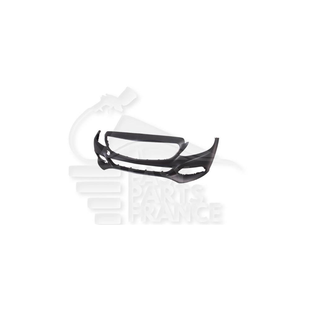 PARE-CHOC AVANT A PEINDRE SANS PACKONTROL & PARK ASSIST - AVEC EMPLACEMENT CAMERA pour MERCEDES CLASSE C - W205