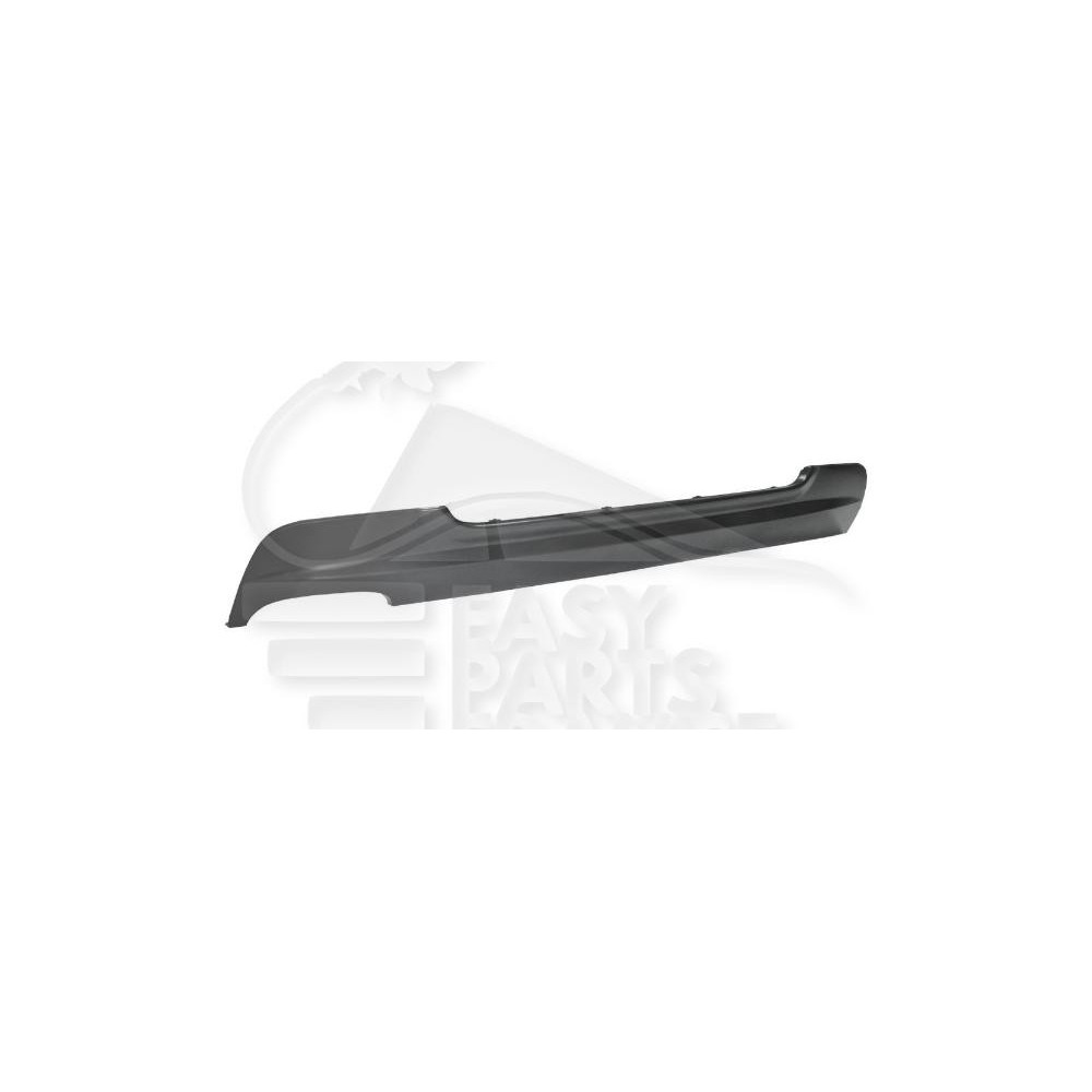 SPOILER DE PARE-CHOC ARRIÈRE SIMPLE SORTIE ÉCHAPPEMENT M-TEK pour BMW S3 E92