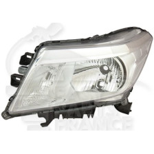 PHARE OPTIQUE GAUCHE H4 MANUEL OU ÉLECTRIQUE pour NISSAN NAVARA
