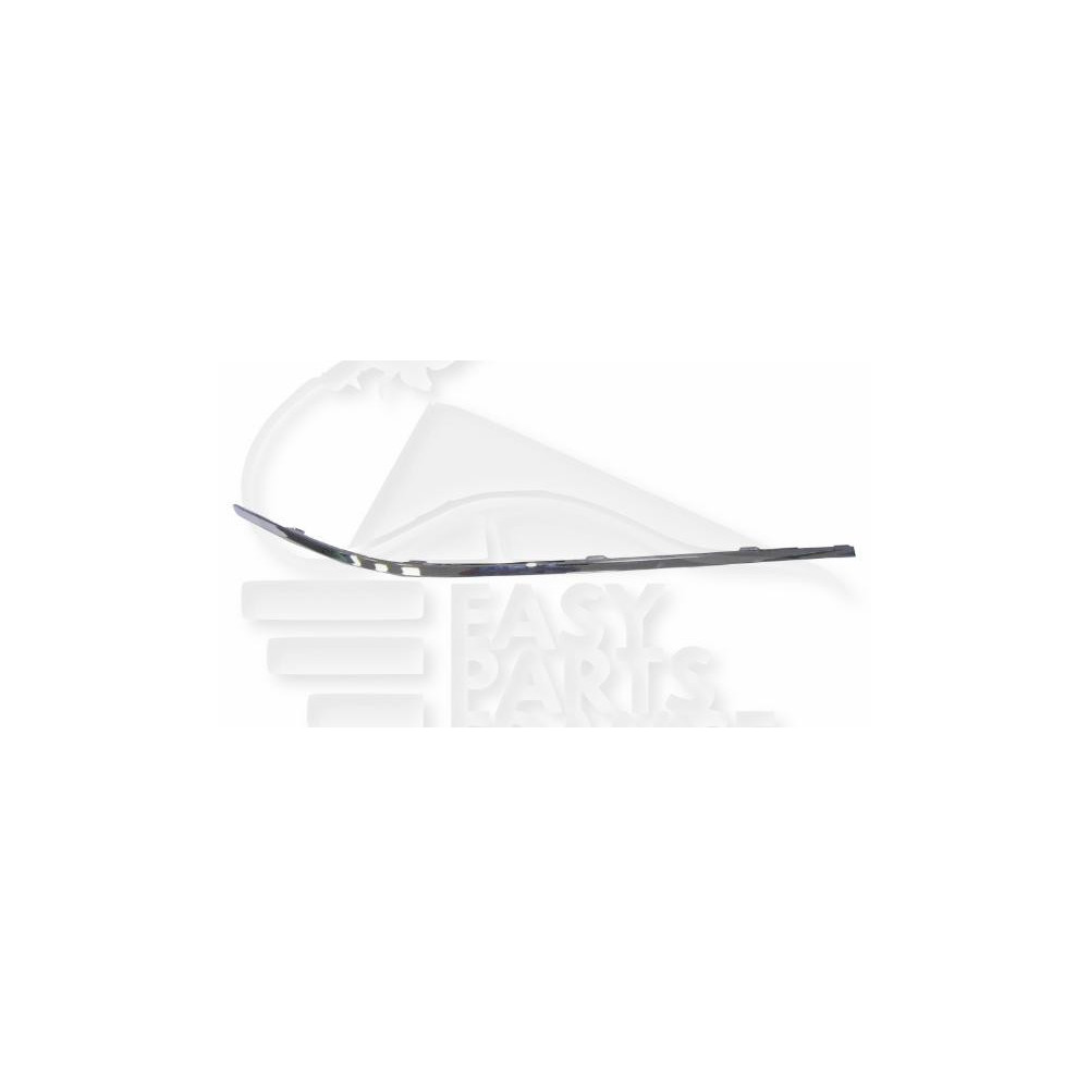 MOULURE DE PARE-CHOC AVANT-GAUCHE CHROMEE pour BMW S7