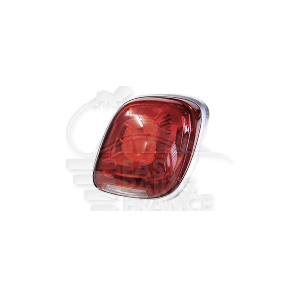 FEU ARRIÈRE-DROIT - BORD CHROMEE pour FIAT 500