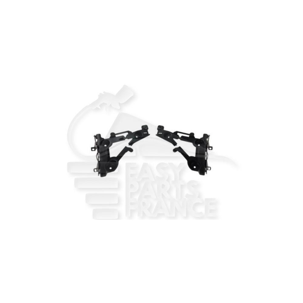 KIT DE BRIDE DE PARE-CHOC ARRIÈRE-DROIT - ARRIÈRE-GAUCHE PLASTIQUE pour PEUGEOT 2008