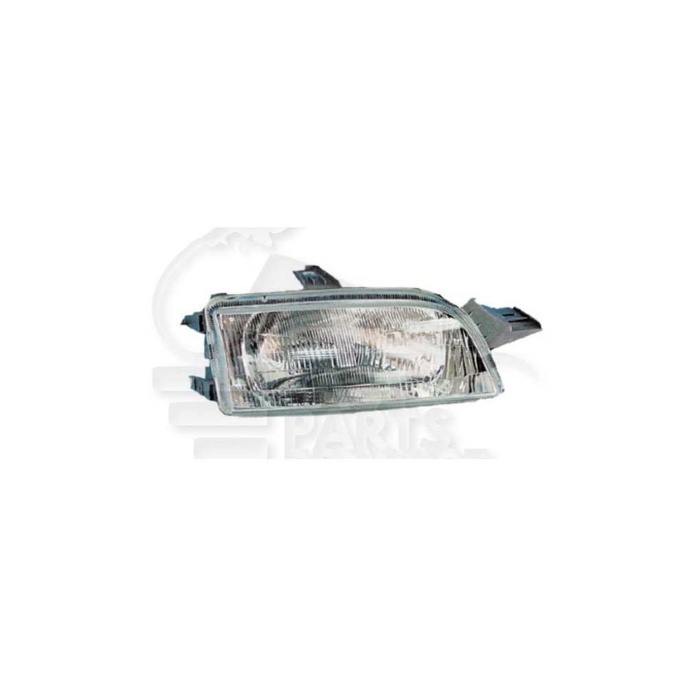 PHARE OPTIQUE DROIT H4 MANUEL OU ÉLECTRIQUE pour FIAT PUNTO 3 PORTES