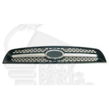 GRILLE DE CALANDRE NOIRE/CHROMEE pour KIA CARENS
