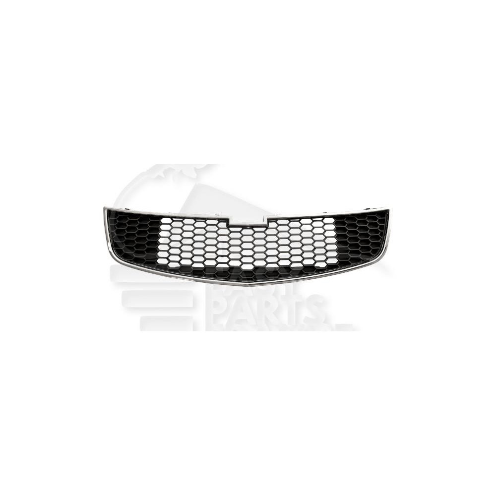 GRILLE DE CALANDRE INFÉRIEUR NOIRE/CHROMEE pour CHEVROLET CRUZE
