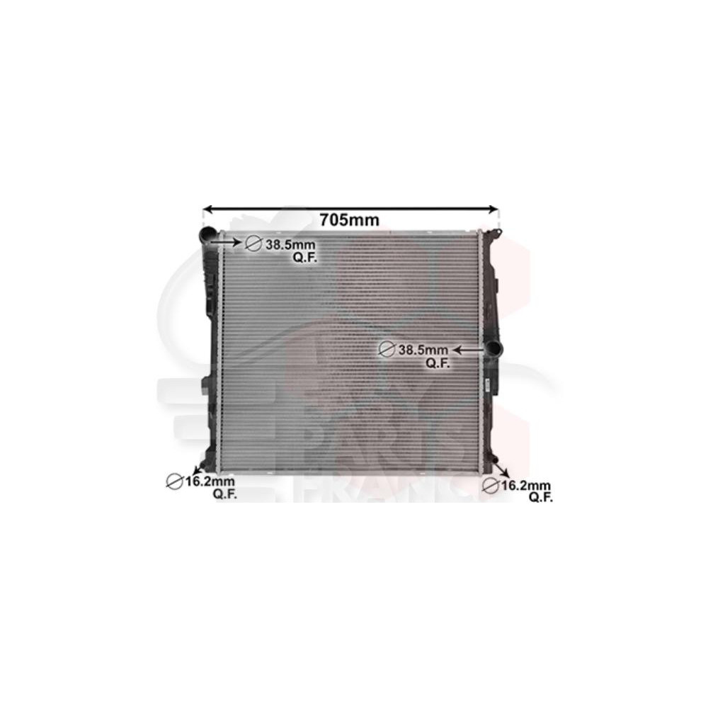 RADIATEUR 28I MOTEUR N52 B30 A pour BMW X3