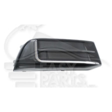 GRILLE DE PC AVD NOIRE A/MOULURE CHROMEE MOD DESIGN 