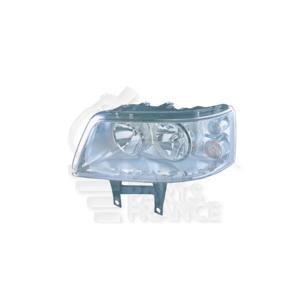PHARE OPTIQUE GAUCHE H7+H1 ÉLECTRIQUE AVEC MOTEUR pour VOLKSWAGEN TRANSPORTER
