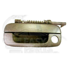 POIGNEE EXTÉRIEUR DE HAYON - NOIRE AVEC TROU BARILLET pour PEUGEOT PARTNER