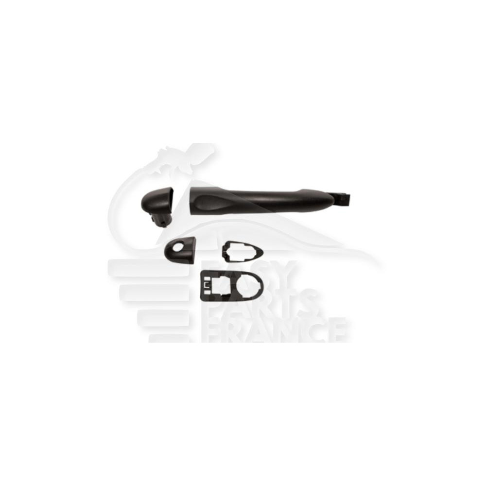 POIGNÉE PORTE EXTÉRIEUR AVANT-GAUCHE/ARRIÈRE-GAUCHE NOIRE pour RENAULT FLUENCE