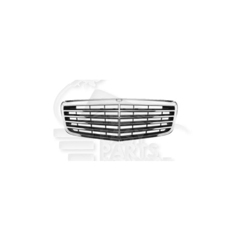 GRILLE DE CALANDRE MODÈLE AVANTGARDE pour MERCEDES CLASSE E - W211