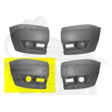 CROSSE DE PARE-CHOC AVANT-DROIT AVEC EMPLACEMENT ANTI-BROUILLARD pour FORD TRANSIT