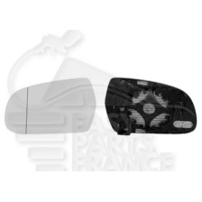 GLACE DE RÉTROVISEUR GAUCHE CHAUFFANT ASPHERIQUE pour AUDI A3
