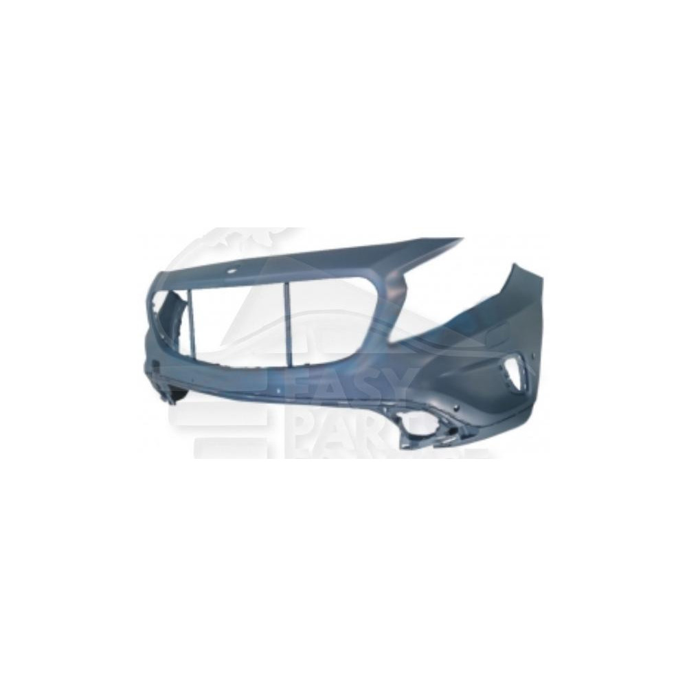 PARE-CHOC AVANT A PEINDRE AVEC LAVE PHARE AVEC PACKONTROL & PARK ASSIT pour MERCEDES CLASSE GLA - X156