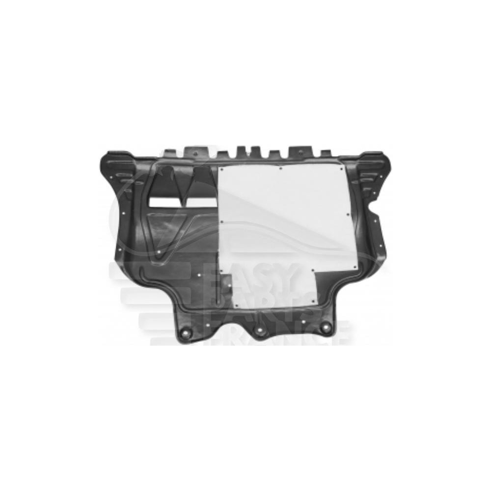 CACHE SANS MOTEUR 1.6/2.0L DIESEL AVEC ISOLATION pour SKODA SUPERB