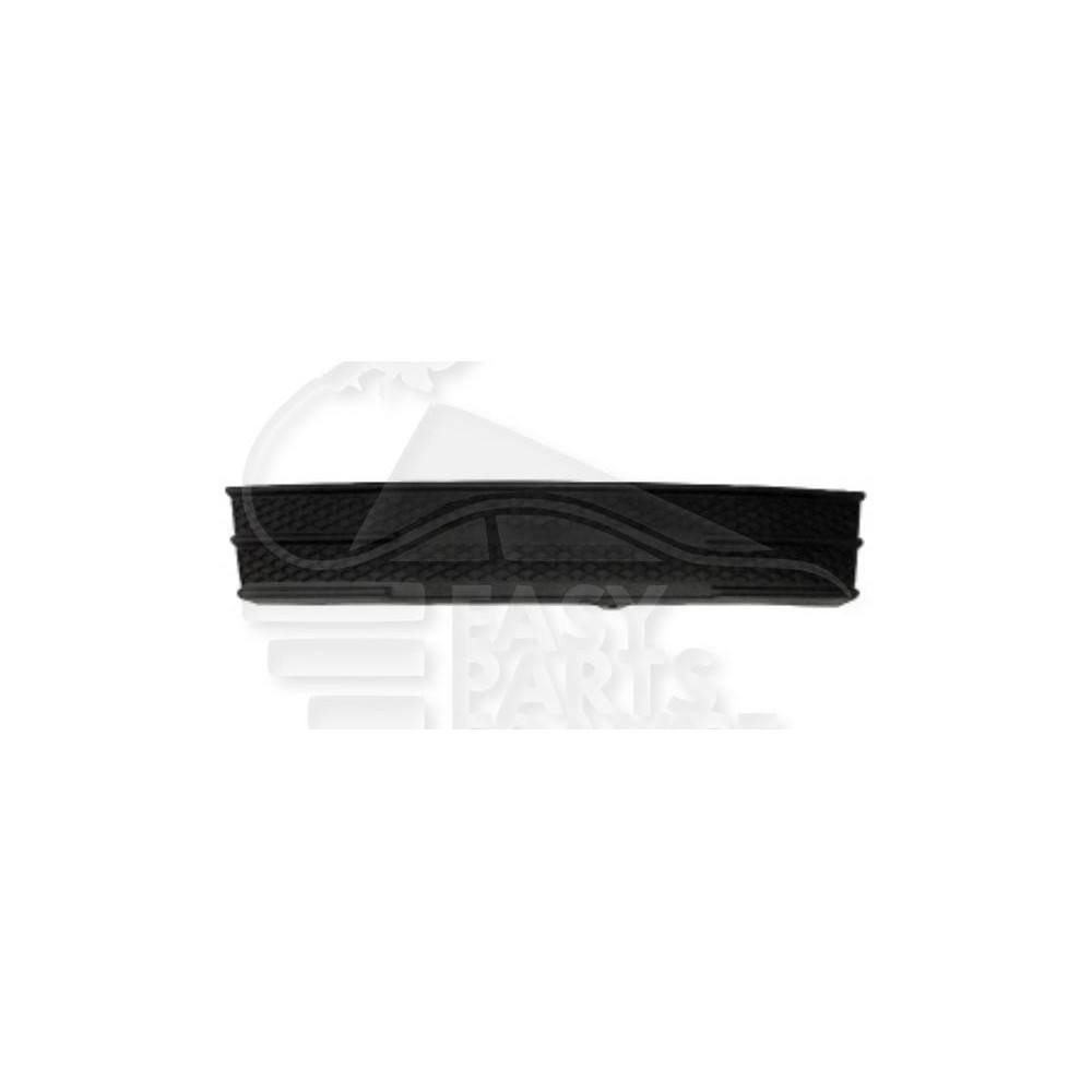 GRILLE CENTRALE DE PARE-CHOC AVANT INFÉRIEUR NOIRE pour FORD KUGA