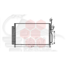 CONDENSEUR 2.0 CDTI BM 640 X 395 X 16 