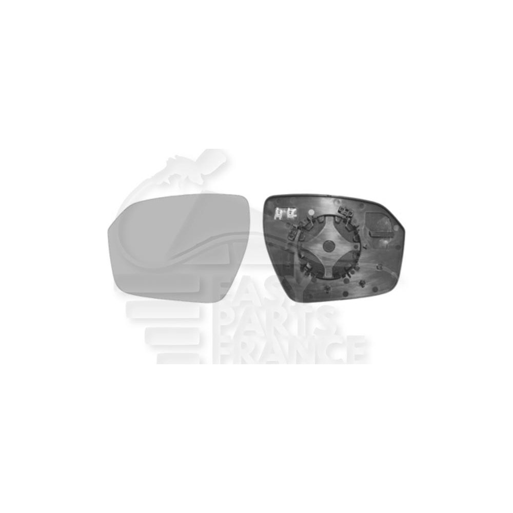 GLACE DE RÉTROVISEUR DROIT CHAUFFANT pour LAND ROVER DISCOVERY