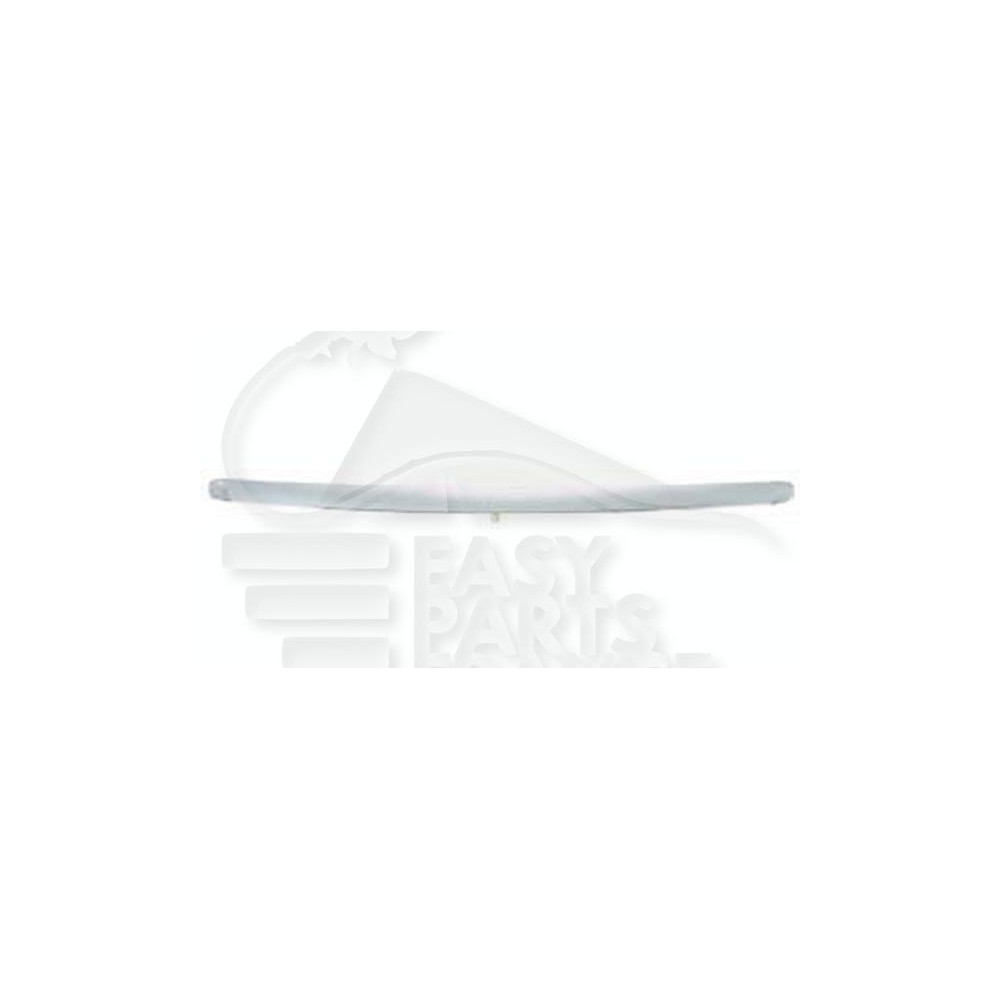 MOULURE DE GRILLE DE CALANDRE pour HONDA CIVIC