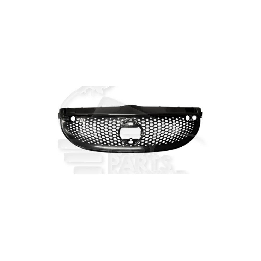GRILLE DE CALANDRE NOIRE pour SMART SMART