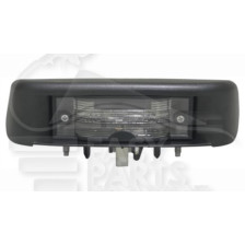 FEU DE PLAQUE ARRIÈRE W5W MODÈLE 2 PORTES pour OPEL VIVARO