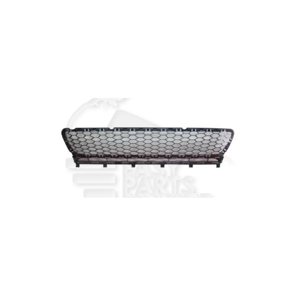 GRILLE CENTRALE DE PARE-CHOC AVANT NOIRE pour VOLKSWAGEN GOLF